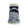 German Castle Engraved Ceramic Beer Stein 0.6 Liter I188695