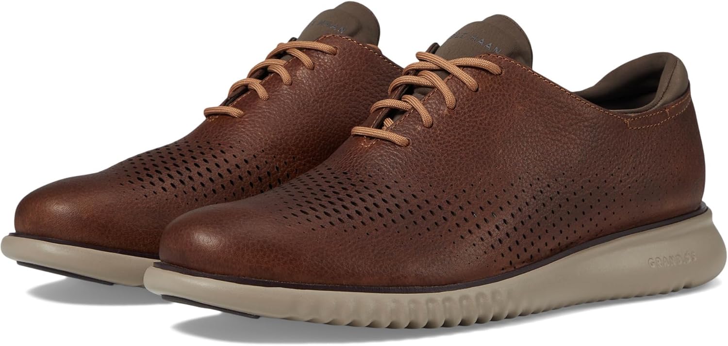 Pecan/Truffle Wing Tip Oxford Lined P8471