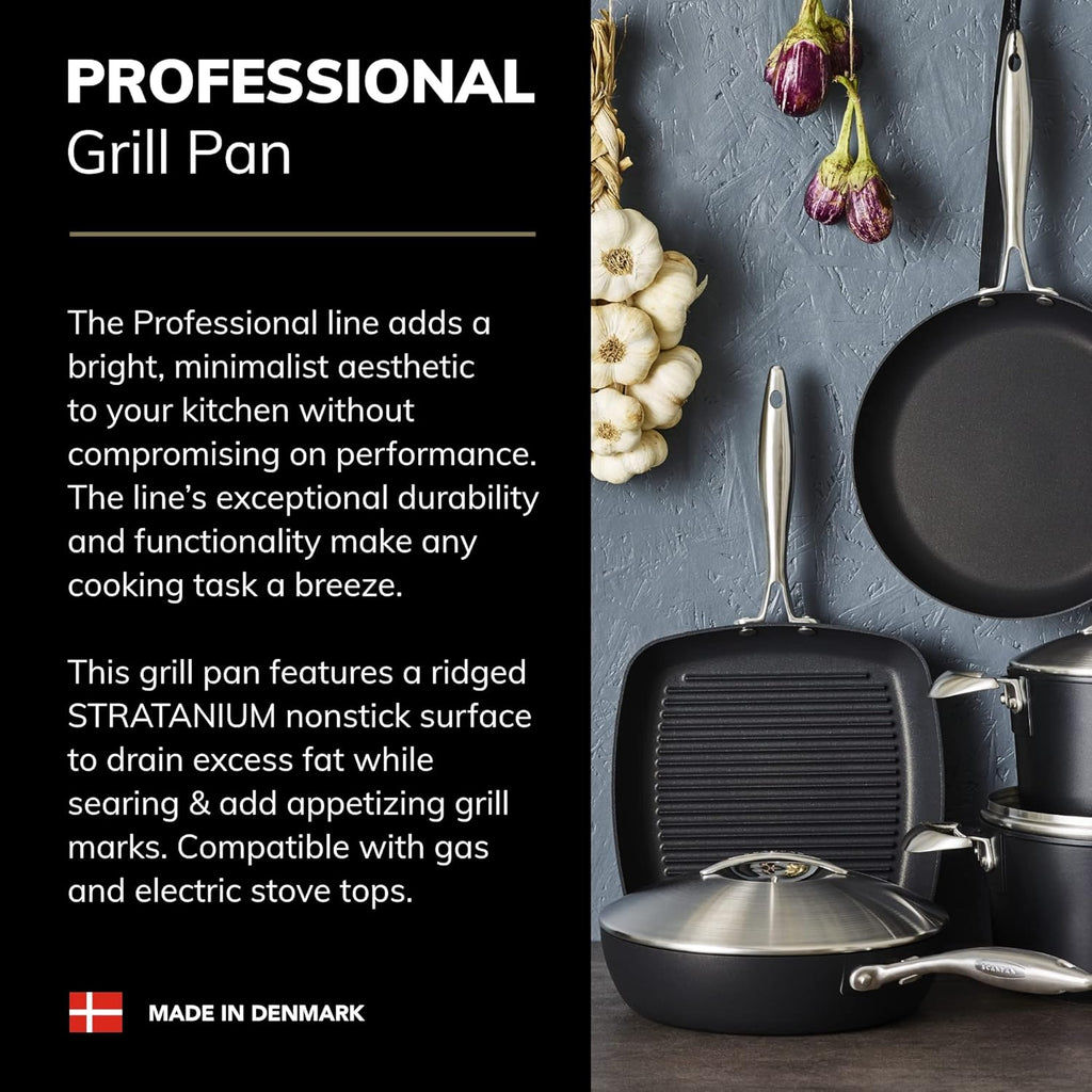 10.5" Square Nonstick Grill Pan G8726
