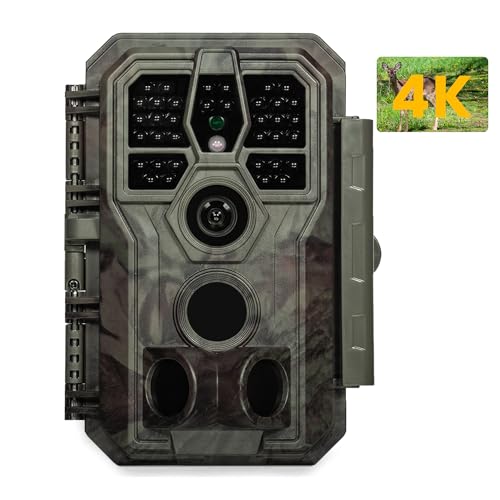 4K 64MP Trail Camera with Night Vision M412