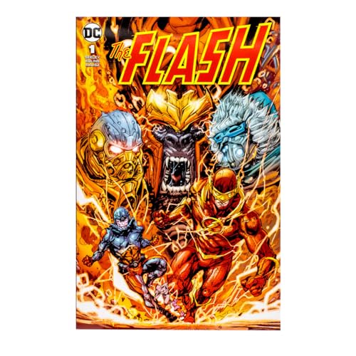 7IN Figure with Comic - The Flash - Captain Cold A5423