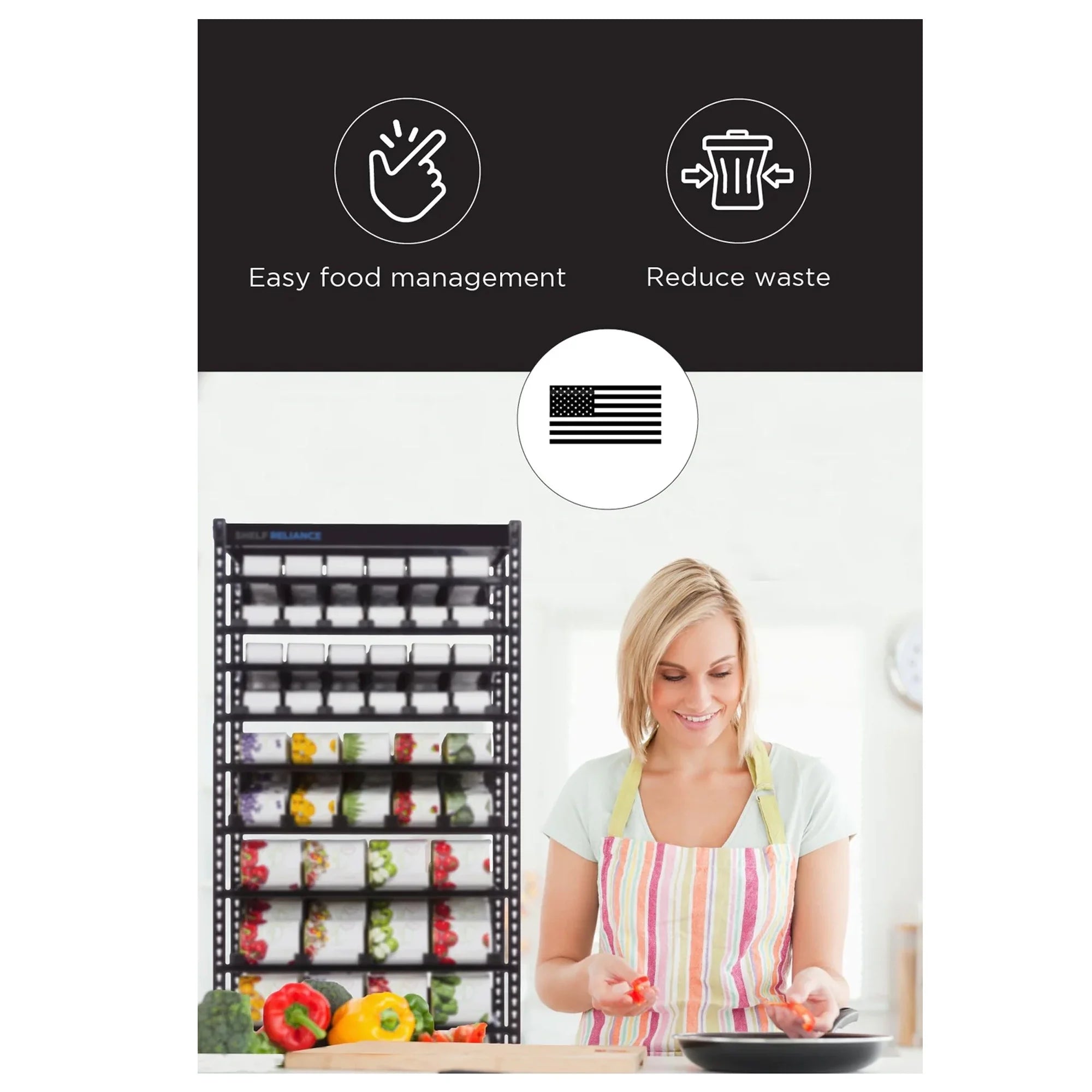 Small Can Rotation Organizer J793427