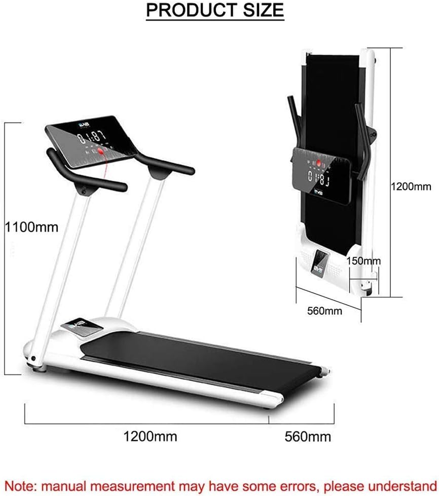 Folding Electric Treadmill with LCD Screen B177