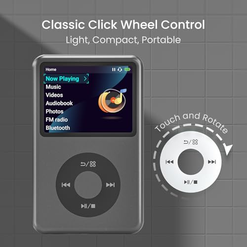 128G Bluetooth Digital Music Player Black A29679