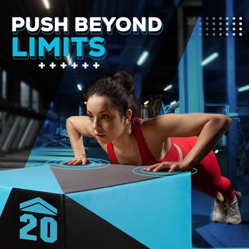 Heavy 3 in 1 Foam Plyometric Jump Box S359079