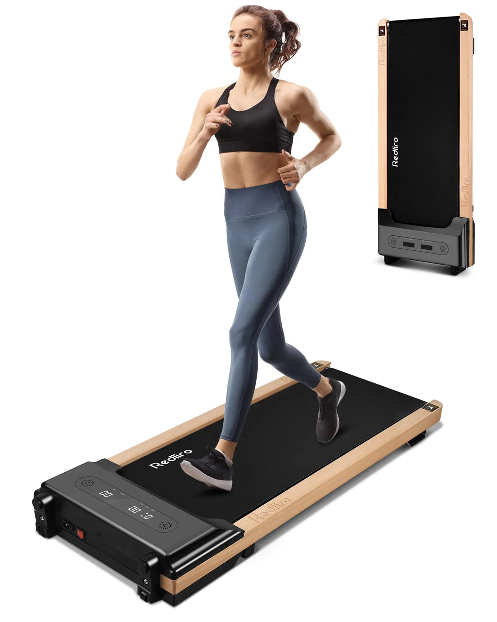Walking Pad Under Desk Treadmill 300 lb Capacity 2.25HP G8846