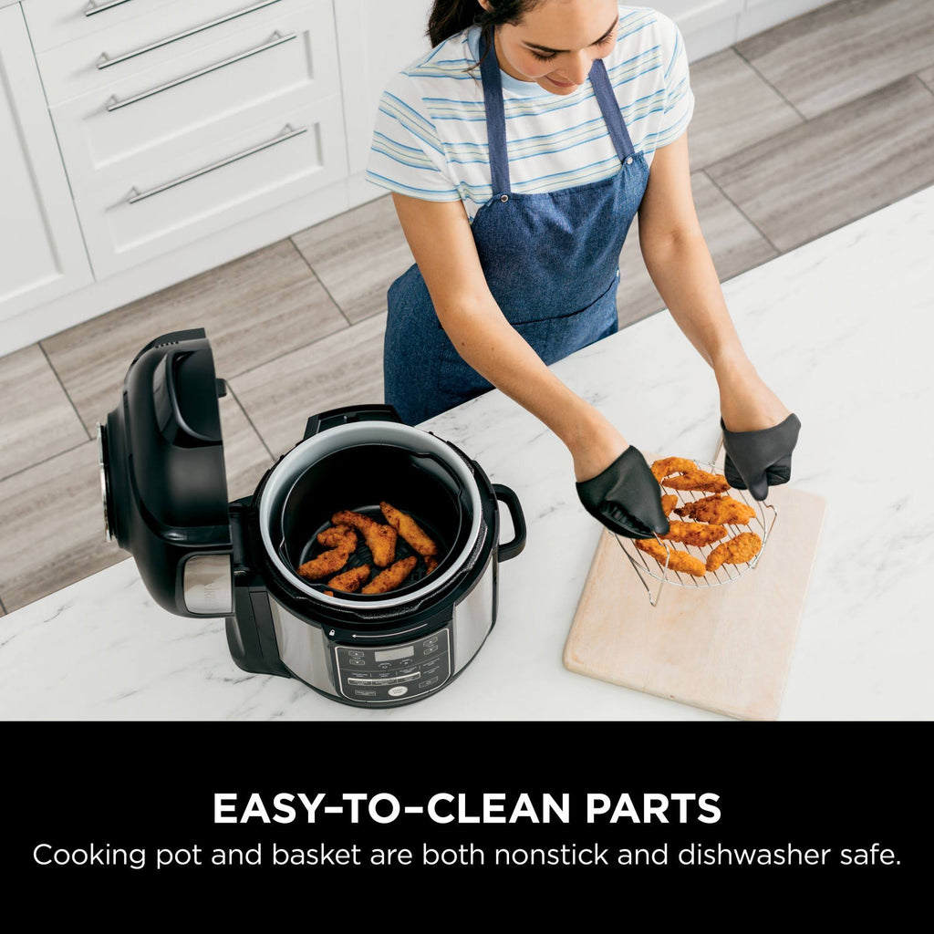 8 Quart Stainless Pressure Cooker Air Fryer Multicooker U870948