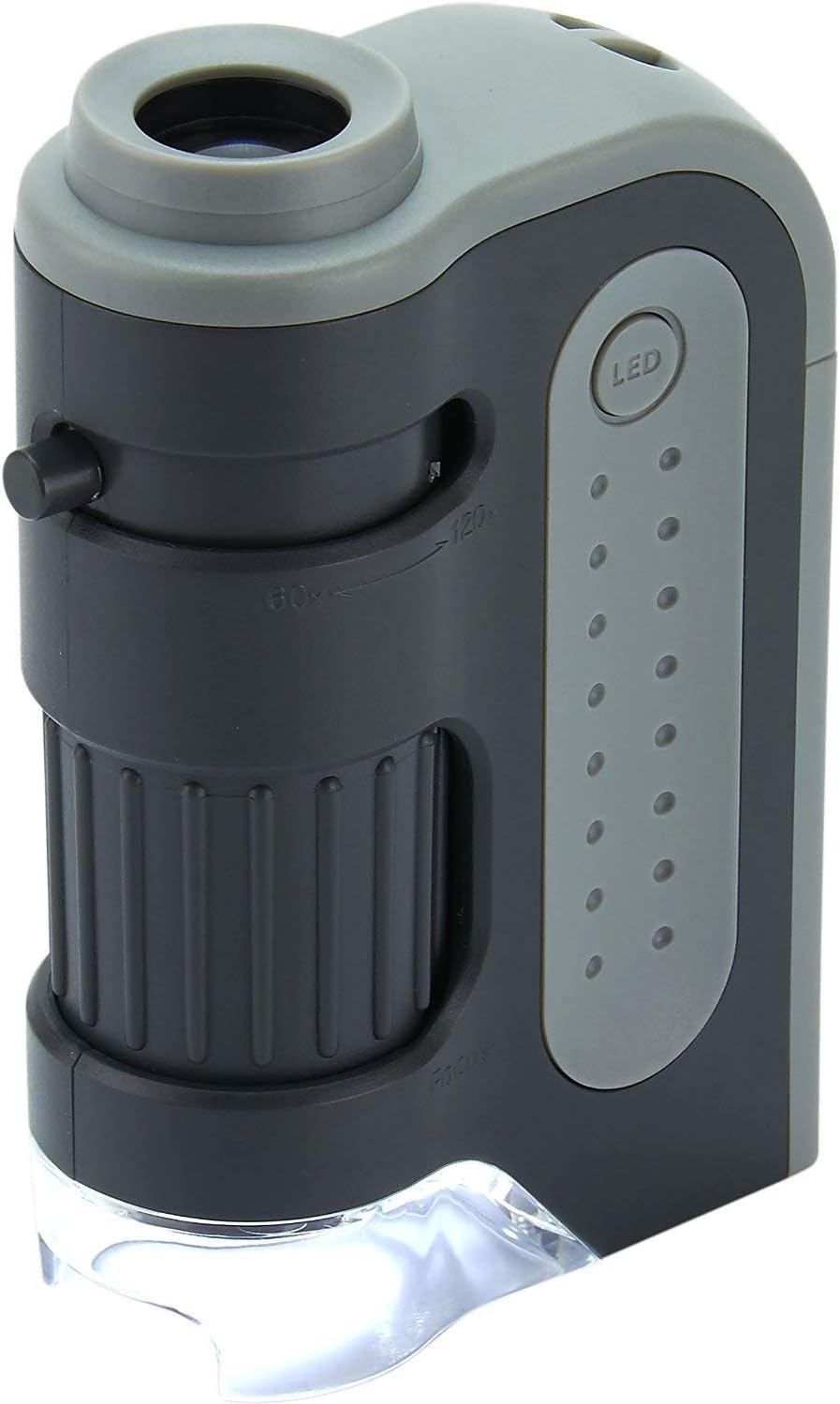60x-120x Power LED Lighted Pocket Microscope B146577