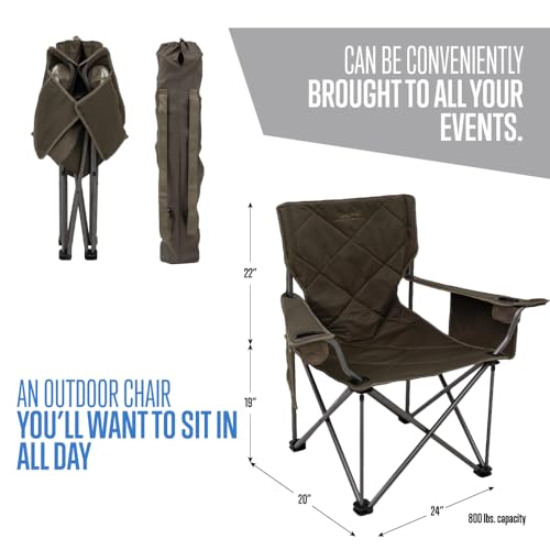 King Kong Camping Chair with Mesh Cup Holders and Pockets K5240
