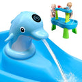 Blue Heavy-Duty 600D Waterproof Anti-UV Dustproof Water Table Cover D8849