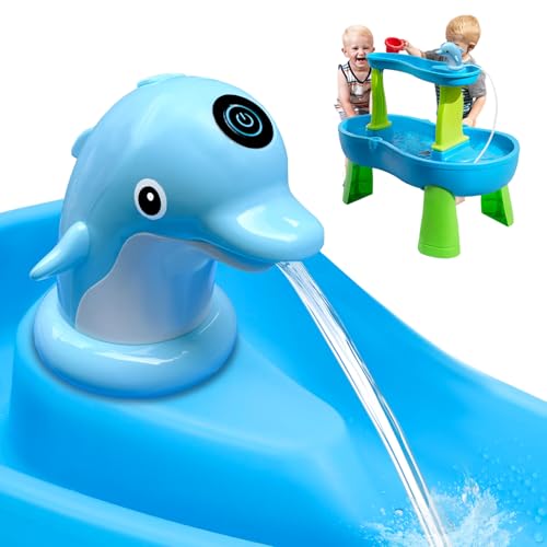 Blue Heavy-Duty 600D Waterproof Anti-UV Dustproof Water Table Cover D8849