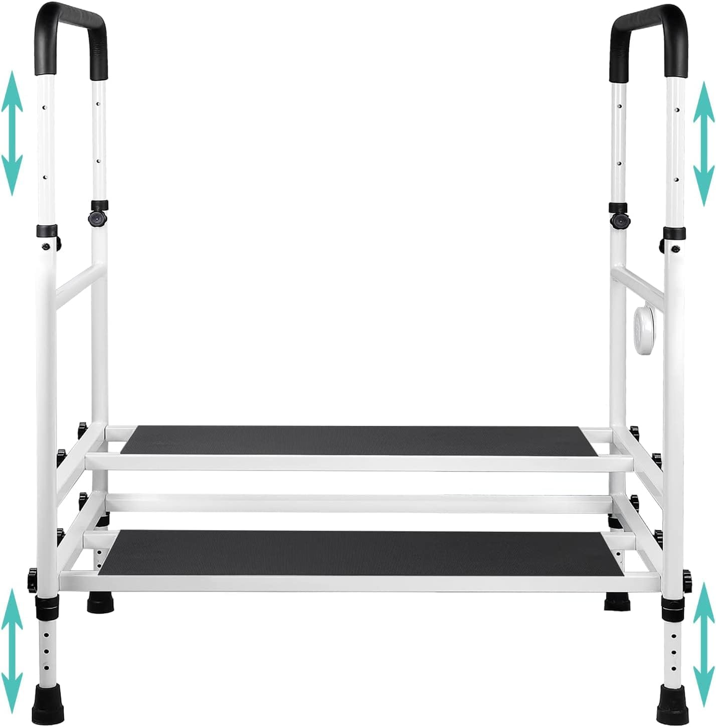 Heavy Duty Bed Rails with Adjustable Height and LED Light L16621
