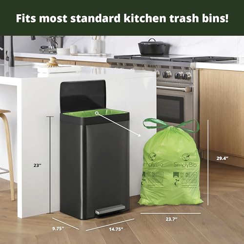 13 Gallon Compostable Trash Bags Y2163