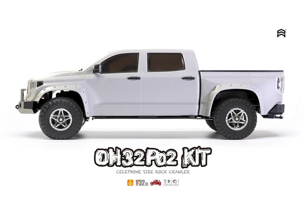 1/32 Scale 4WD RC Crawler Pickup Truck Kit T907