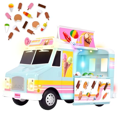 12” Ice Cream Food Truck with 16 Pieces I14713