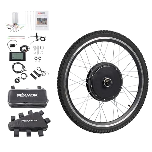 48V 1000W 26" Front/Rear Wheel Electric Bike Hub Motor Kit I8998