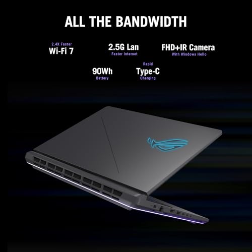 16” FHD+ 165Hz Display, RTX 5060, Intel Core i7, 16GB DDR5, 1TB SSD, Windows 11 Home Gaming Laptop H9157