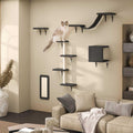 Wall Mounted Shelves Set Cat Tree D24078
