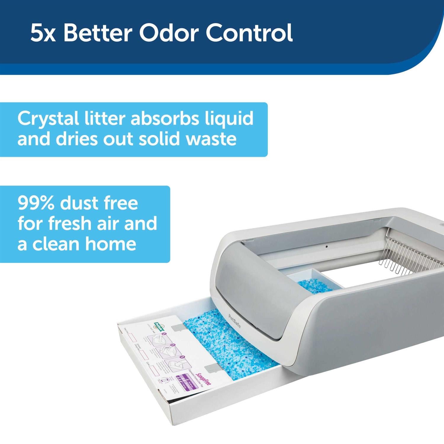 Blue Crystal Cat Litter Tray Refills F5422