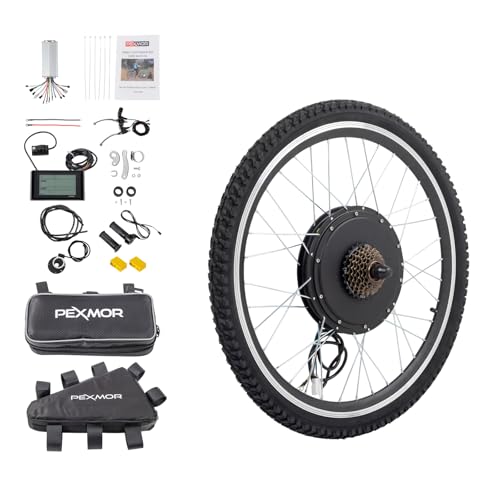 48V 1000W 26" Front/Rear Wheel Electric Bike Hub Motor Kit I8998