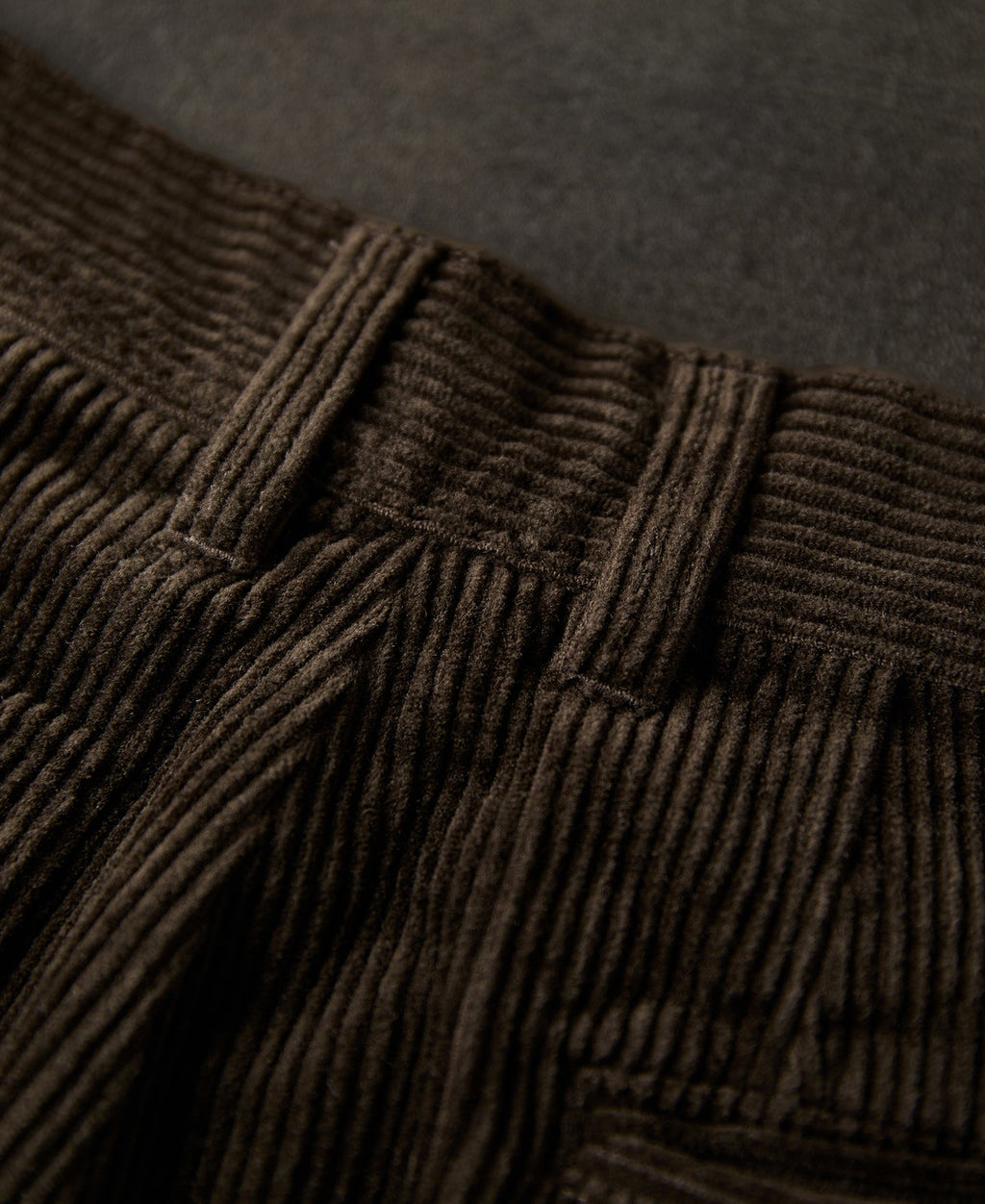 1960s Double Pleated Corduroy Trousers