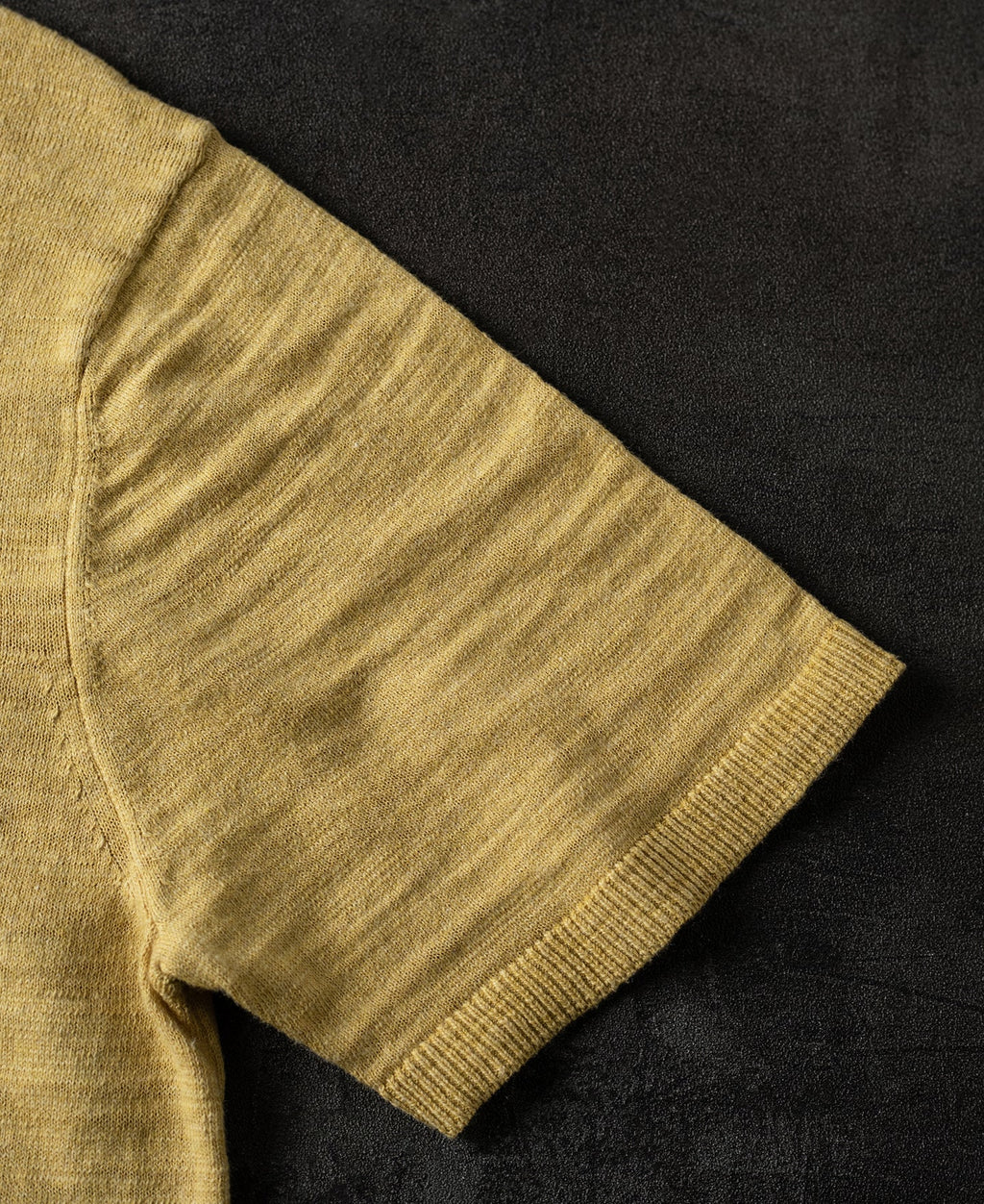 Lightweight Slub Cotton Knit Polo